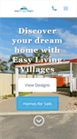 Mobile Screenshot of easylivingvillages.com.au